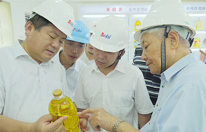 中国粮油学会专家组莅临青岛渤海科技现场考察